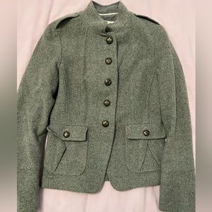 BANANA REPUBLIC buttoned grey blazer